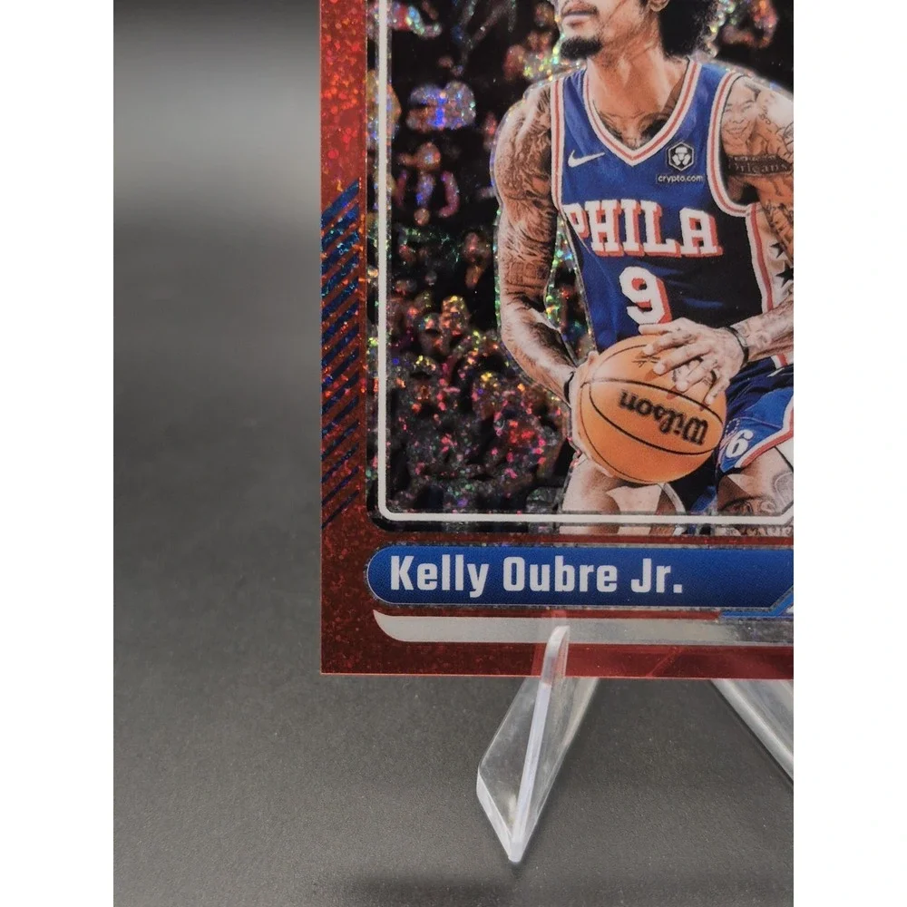 2024‎ Donruss Optic Kelly Oubre Jr #190 Red Fast Break Prizm /75 76ers